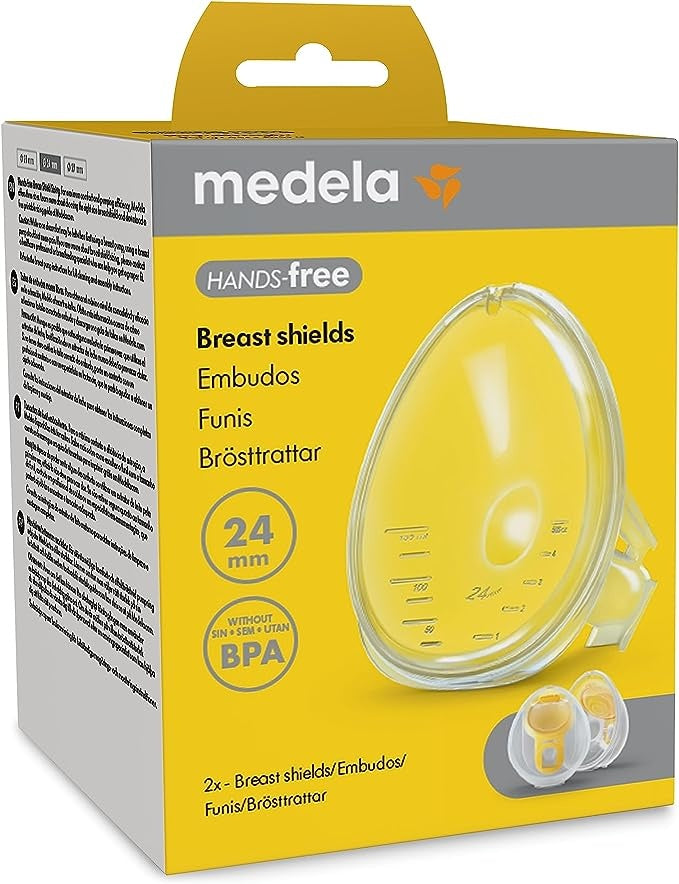 Medela - Paquet de 2 Téterelles pour Collecteurs Mains Libres