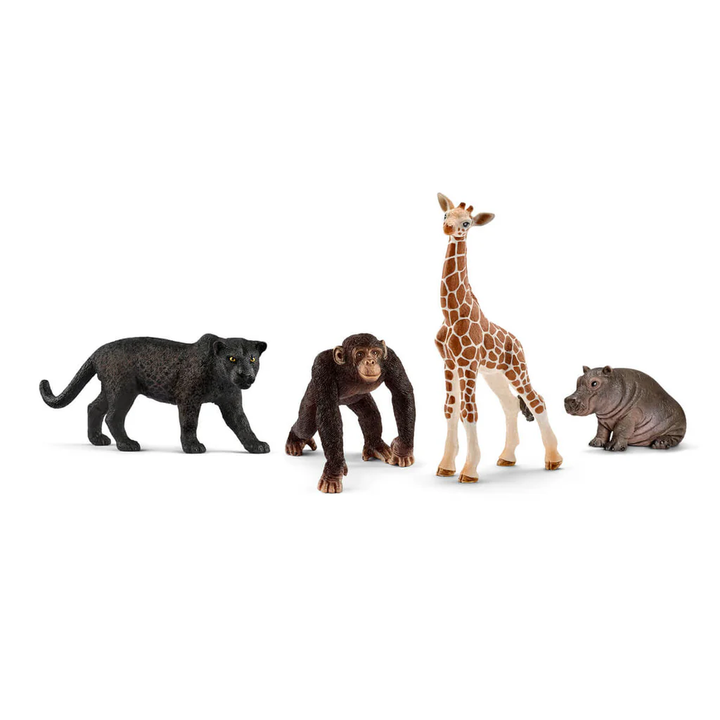 Schleich - Ensemble de Départ de Figurines Faune Sauvage