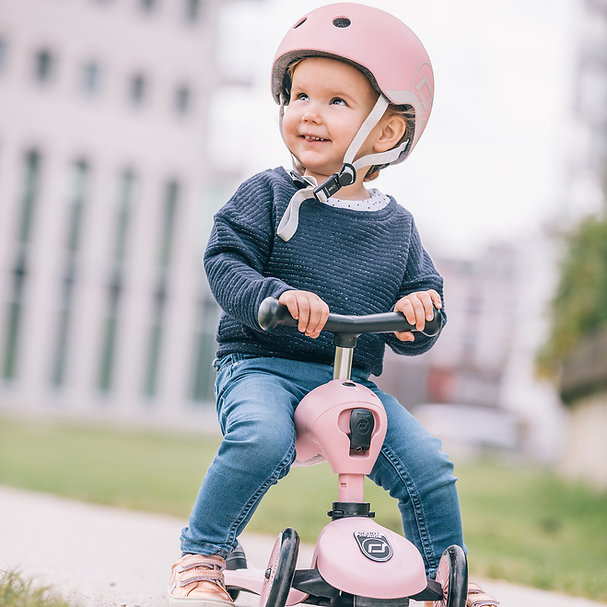 Scoot & Ride - Casque, Rose TTP-P