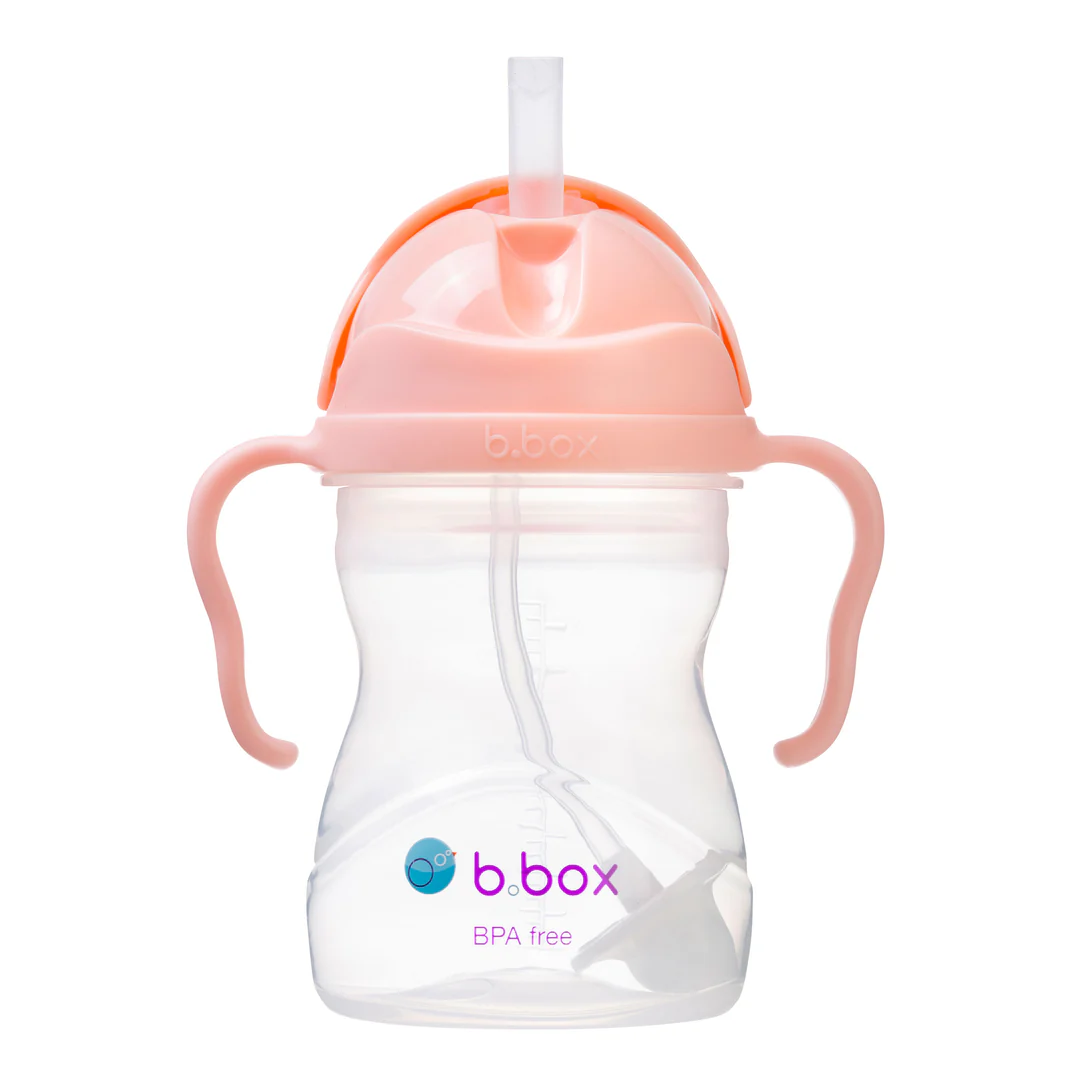 b.box - Sippy Cup with Weighted Straw, Boysenberry