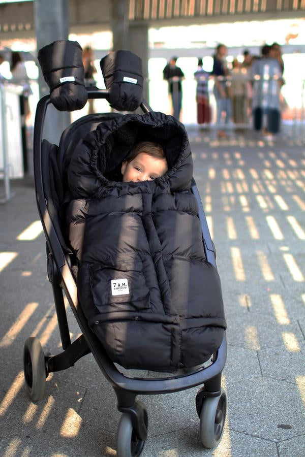 7A.M. - Blanket 212 Evolution Footmuff, Black Plush