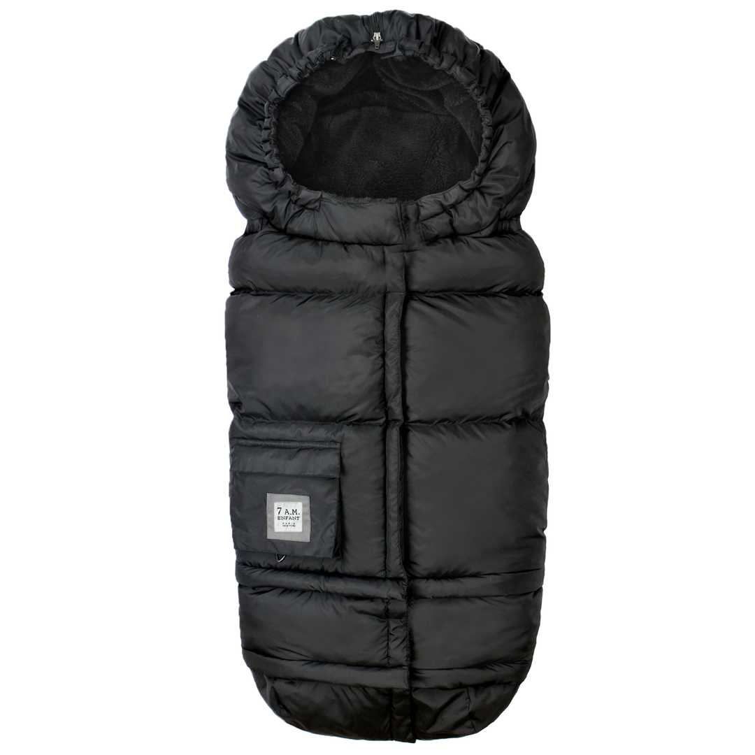 7A.M. - Blanket 212 Evolution Footmuff, Black Plush