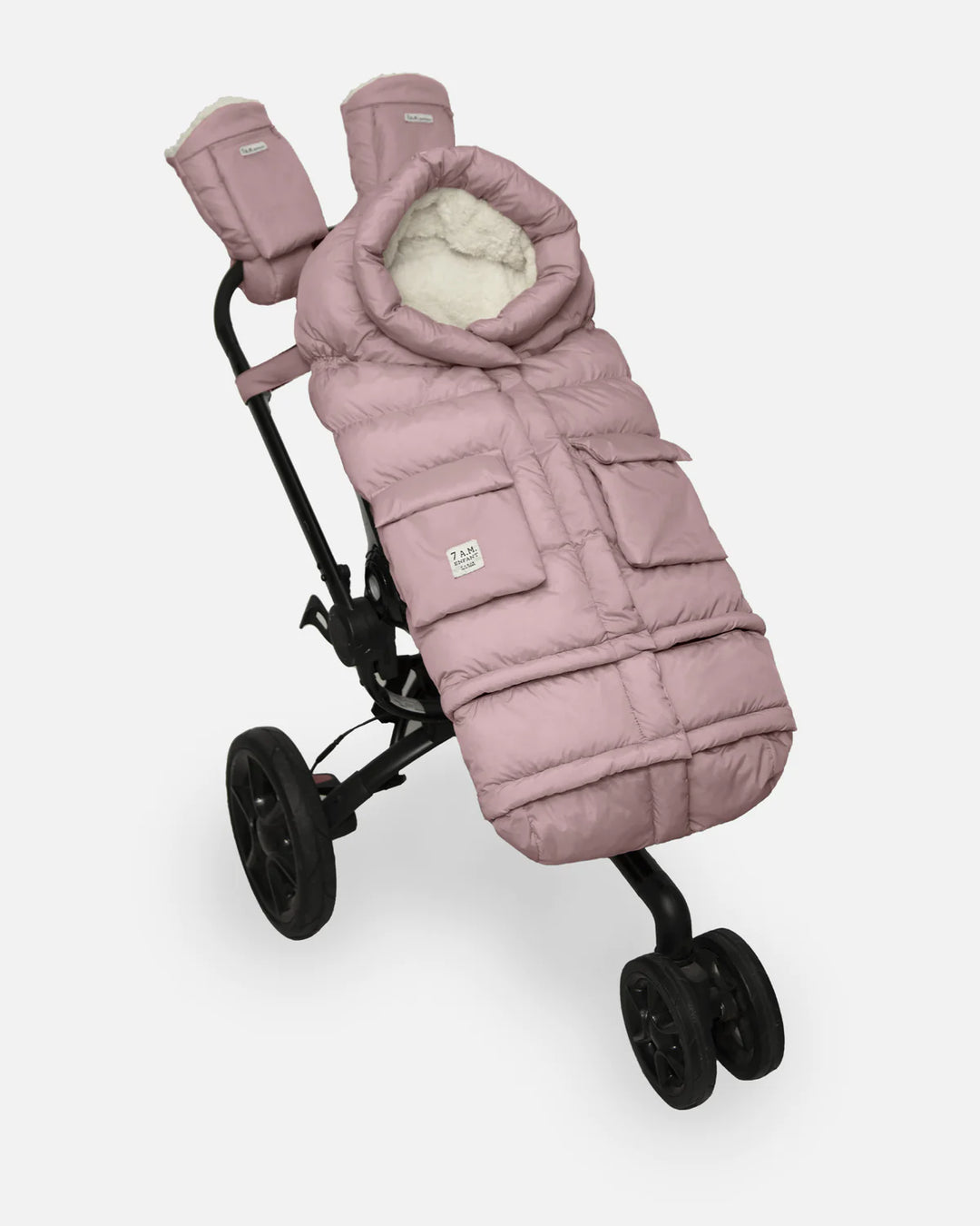 7AM - Blanket 212 Evolution Footmuff, Oslo Ash Rose