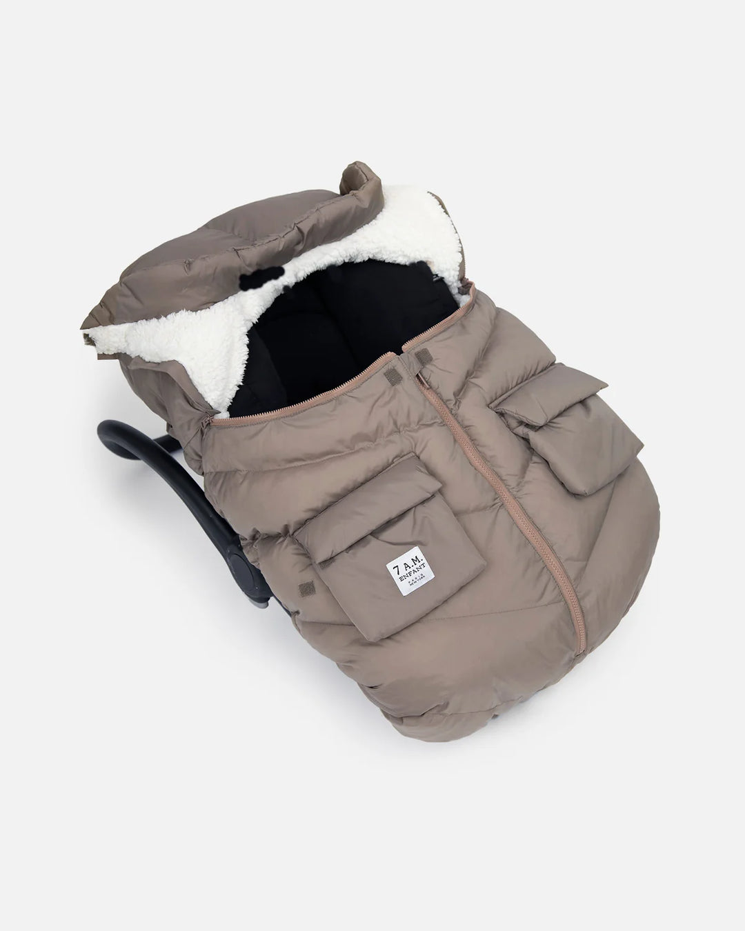 7AM - Car Seat Cocoon Cover, Oslo Pine, 0-12 months