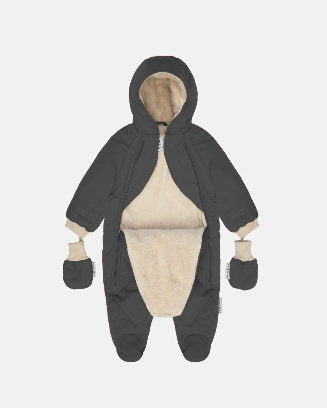 7AM - Baby Snow Jumpsuit Benji, Smokey Grey