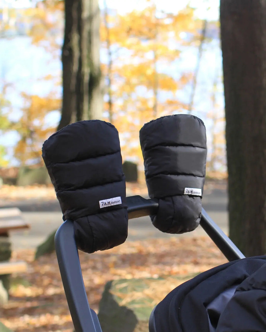 7AM - Warmmuffs for Stroller, Black