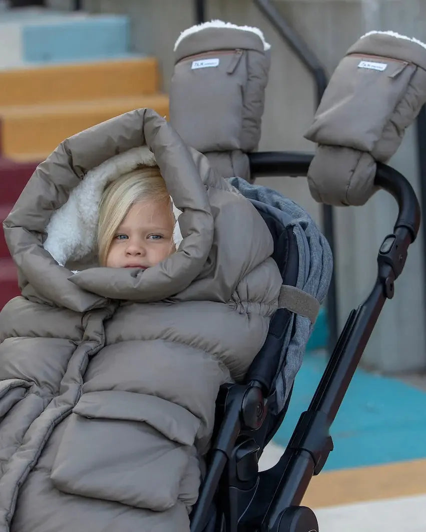 7AM - Warmmuffs for Stroller, Oslo Chestnut