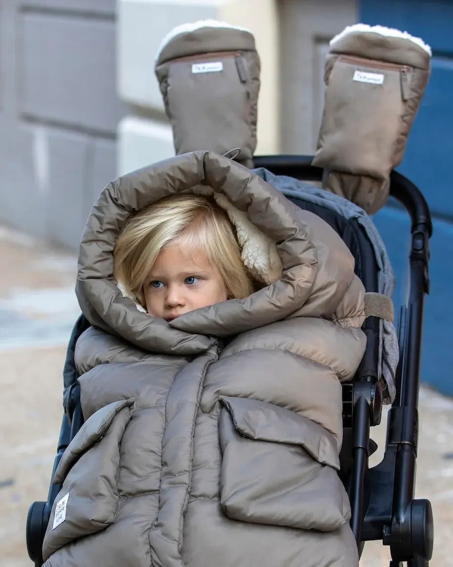 7AM - Warmmuffs for Stroller, Oslo Chestnut