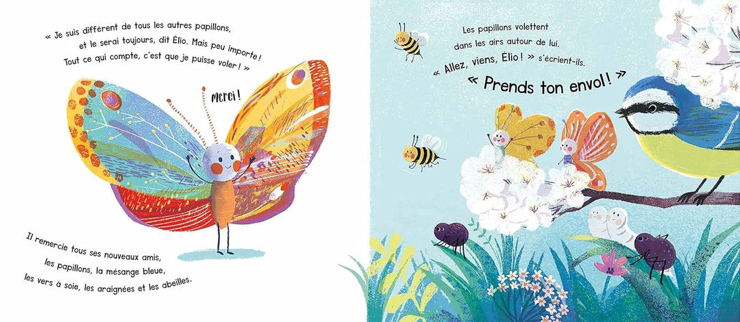 Éditions Kimane - Livre, Déploie tes Ailes, Petit Papillon, 2 ans et +