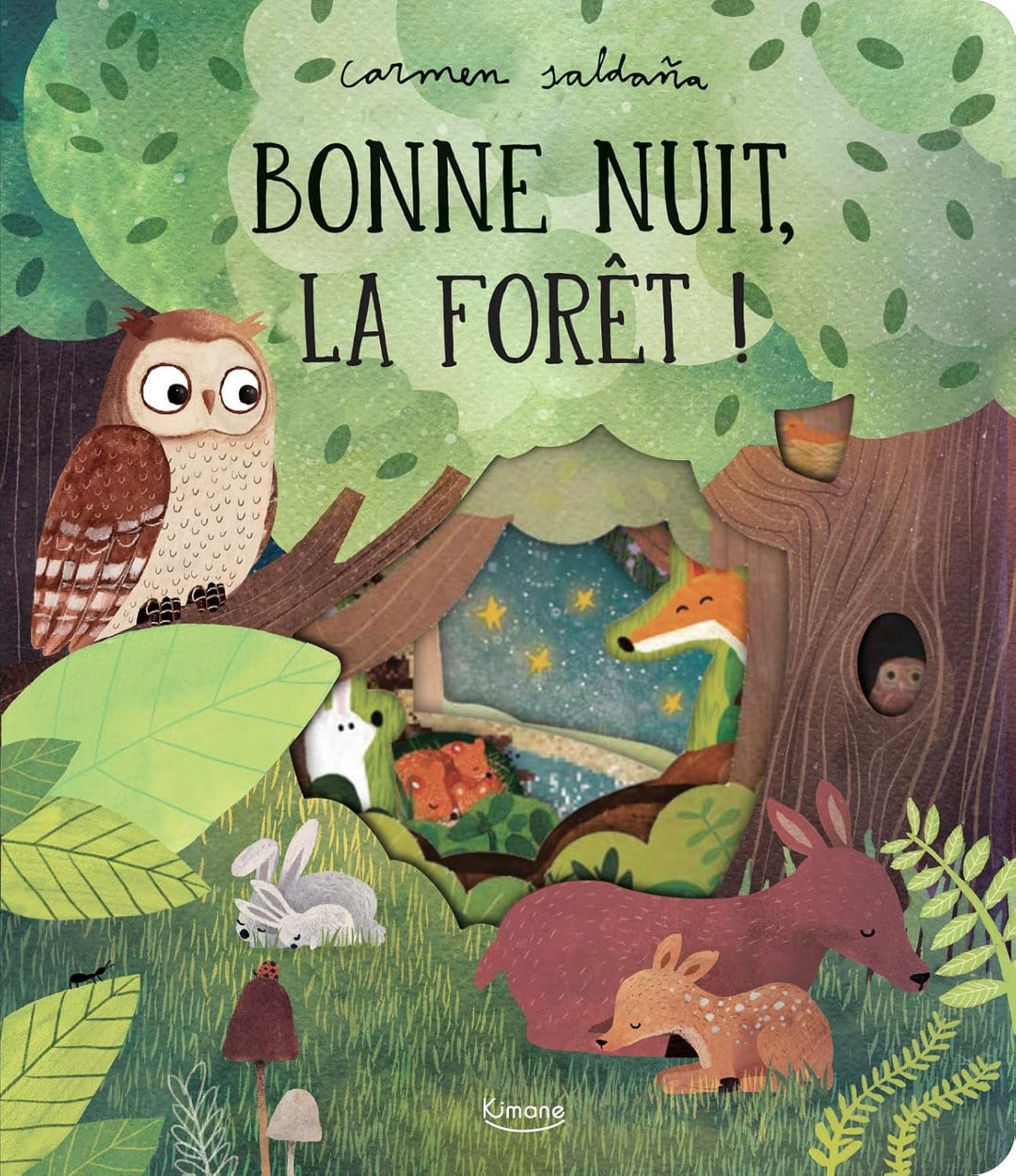 Éditions Kimane - Livre, Bonne Nuit, La Forêt!, 2 ans et +