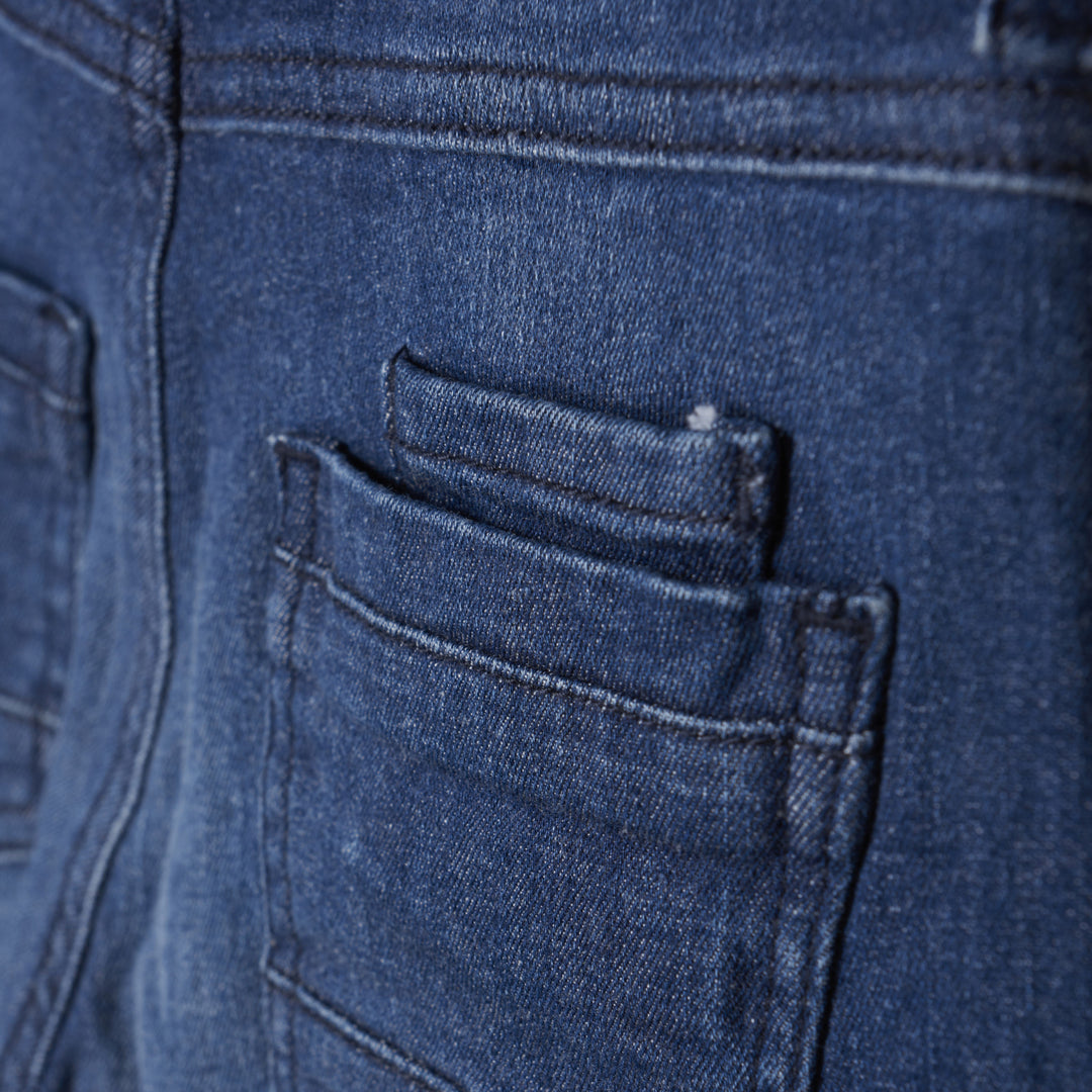 Creamie - Pantalon Coupe Ample en Denim