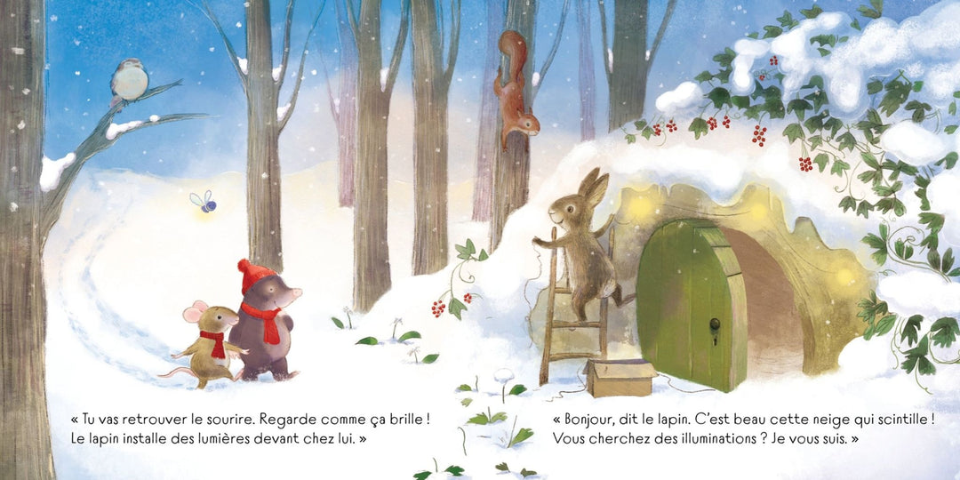 Livre Illuminé, Brille, Brille Petit Sapin de Noël