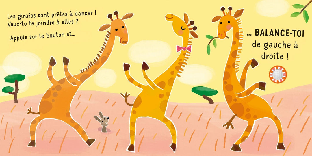 Livre Sonore, Danse avec les Girafes