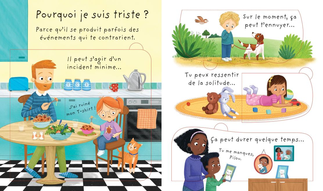 Usborne - Livre, Pourquoi Je Suis Triste?