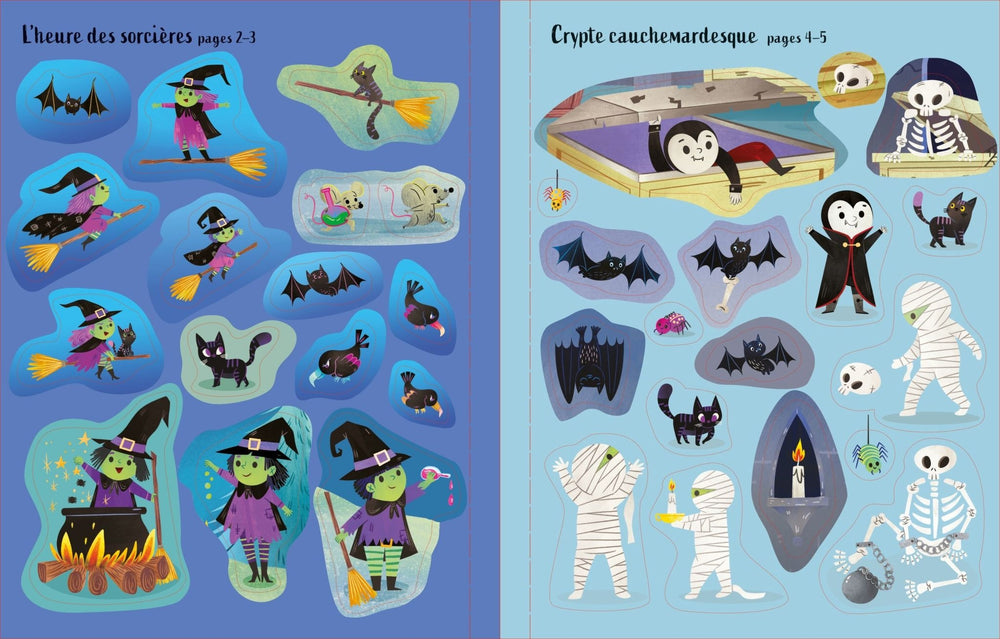 Usborne - Mes 100 Autocollants, Halloween