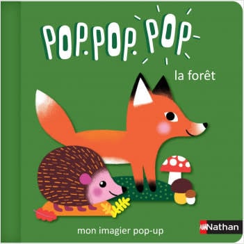 Éditions Nathan - Livre Pop-Up, La Forêt, 1 an et +