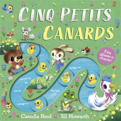 Éditions Gründ - Livre Interactif, Cinq Petits Canards, 9 mois et +