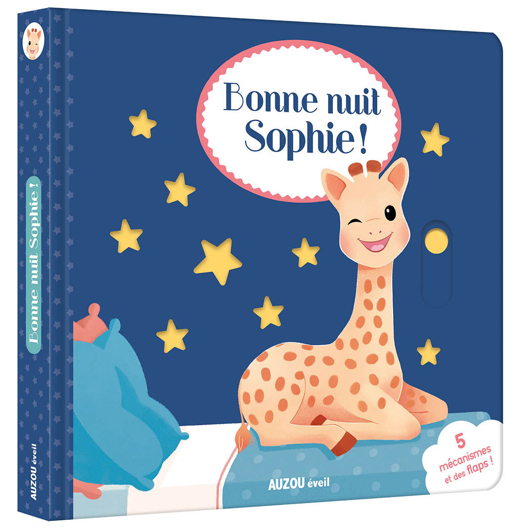 Auzou - Livre Interactif, Bonne Nuit Sophie!, 2 ans et +