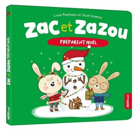 Coffret Ma Bibliothèque Zac et Zazou, Au Coeur de l'Hiver