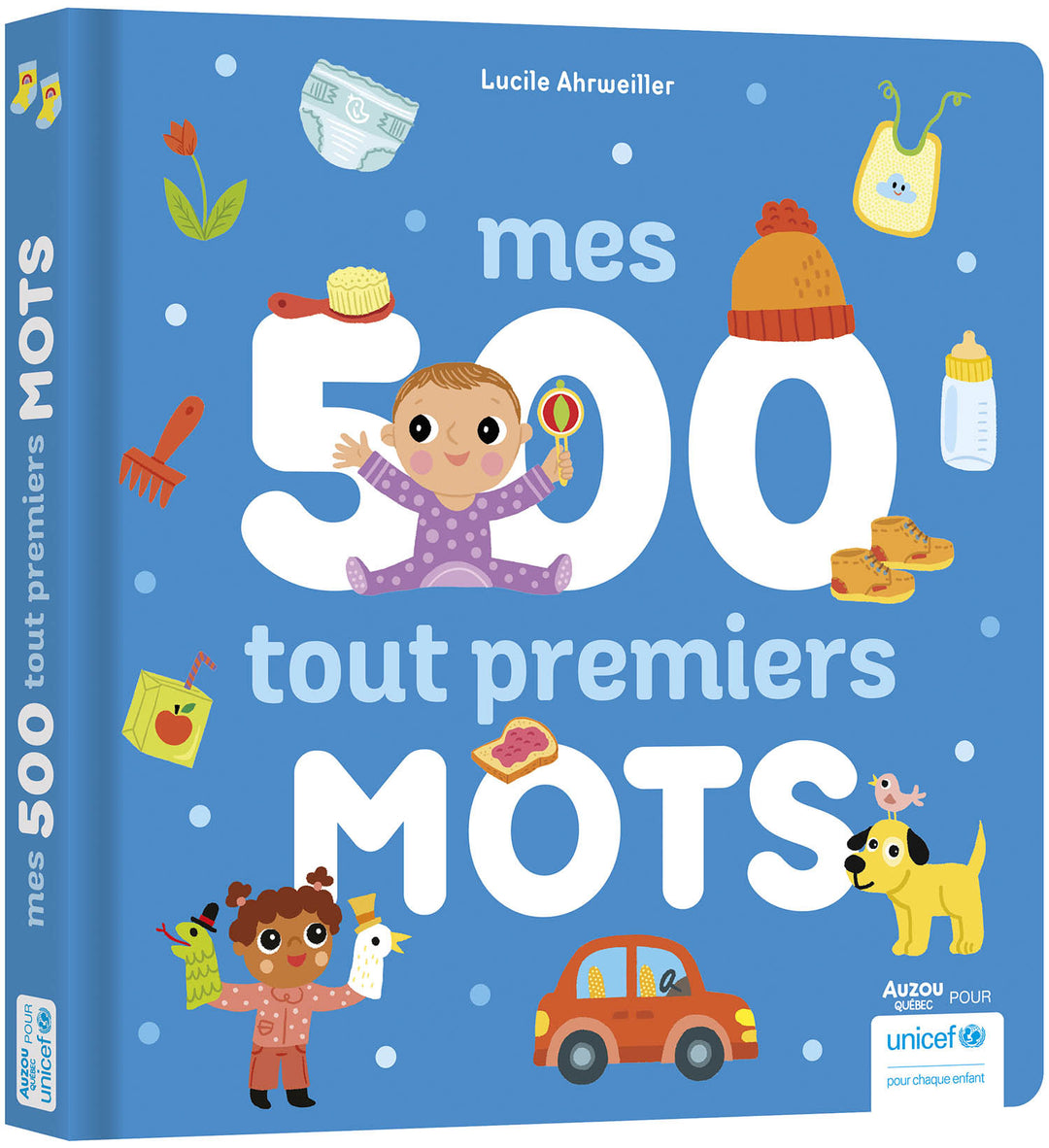 Auzou - Livre, Mes 500 Tout Premiers Mots, 6 mois et +