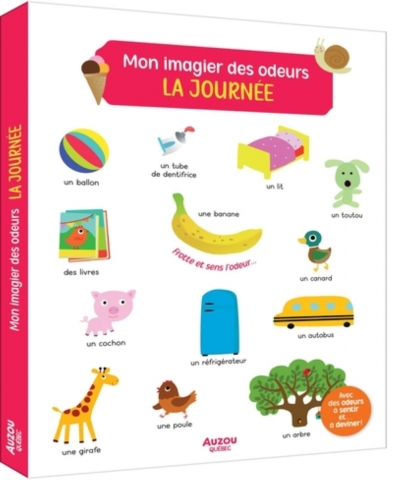 Auzou - My Picture Book of Smells, La Journée