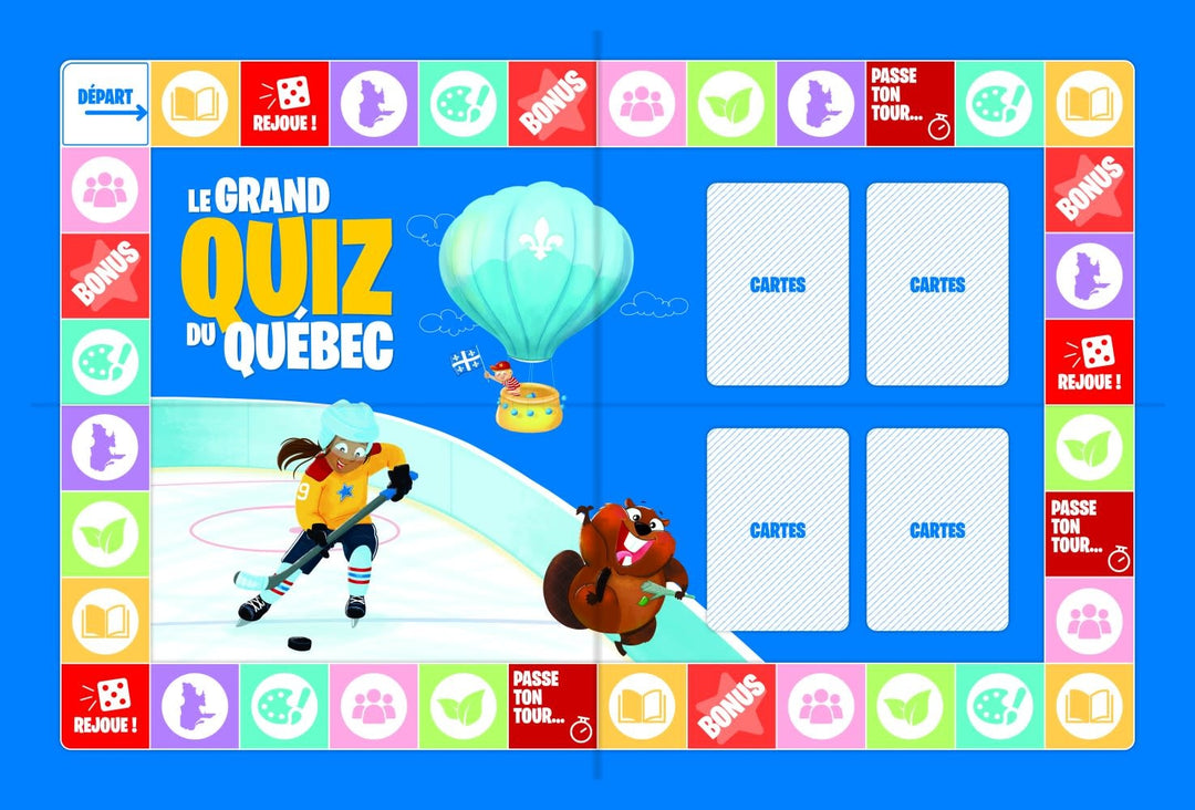 Auzou - Jeu Le Grand Quiz du Québec