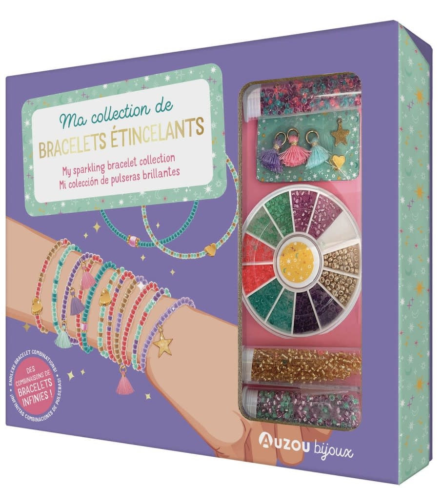 Auzou - Coffret Bijoux, Mon Accumulation de Bracelets Étincelants