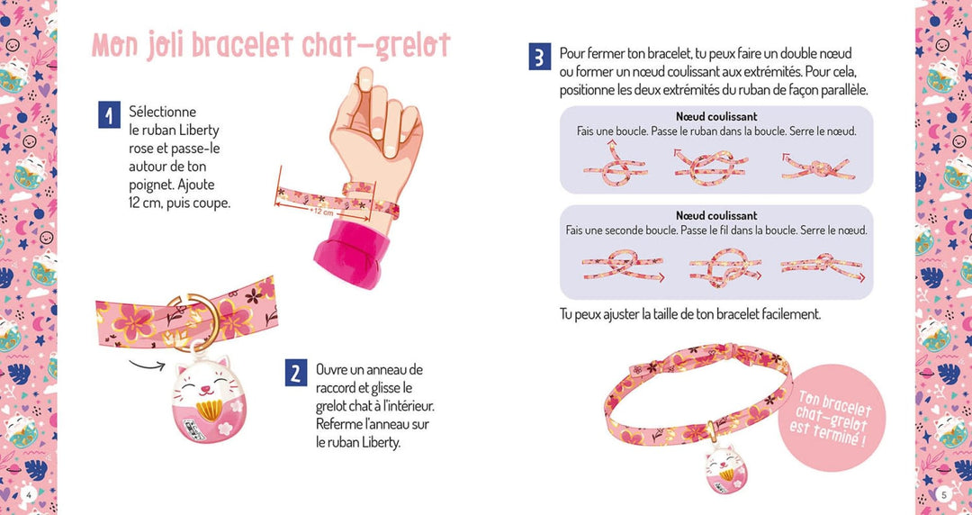 Auzou - Coffret Bijoux, Ma Super Accumulation de Bracelets Kawaii