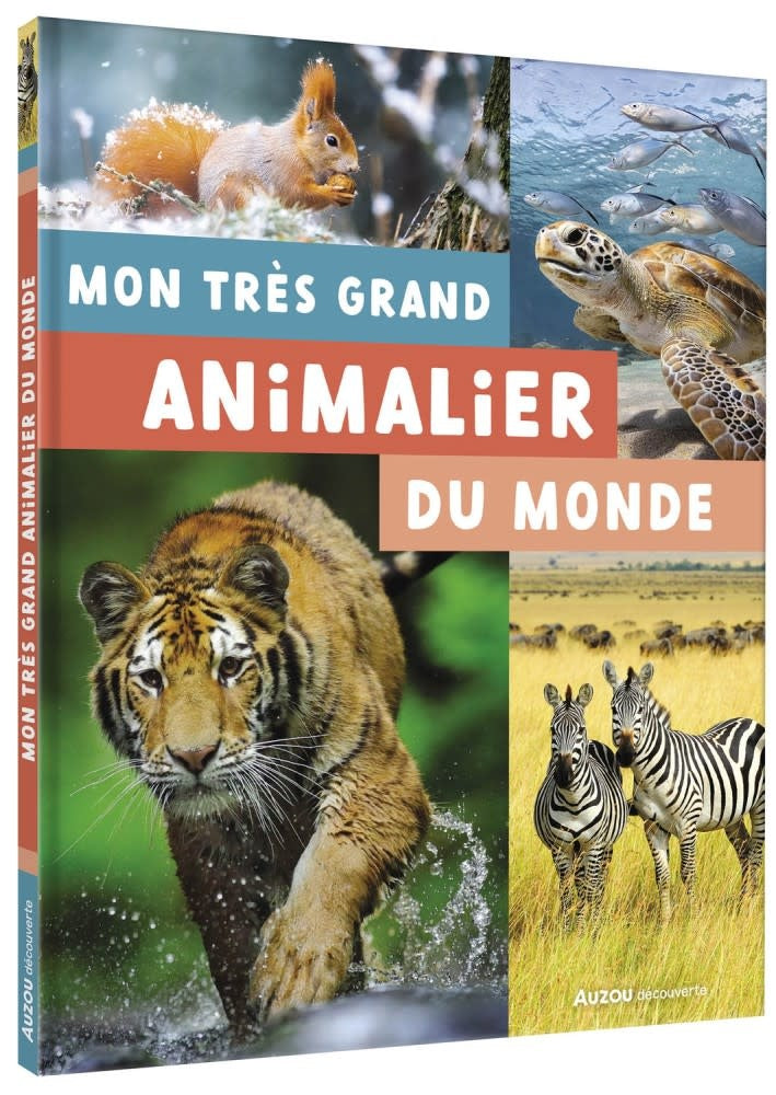 Auzou - Mon Très Grand Animalier du Monde, 3 ans et +