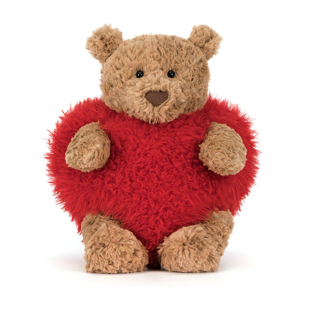 Bartholomew Bear In Heart Costume 10"