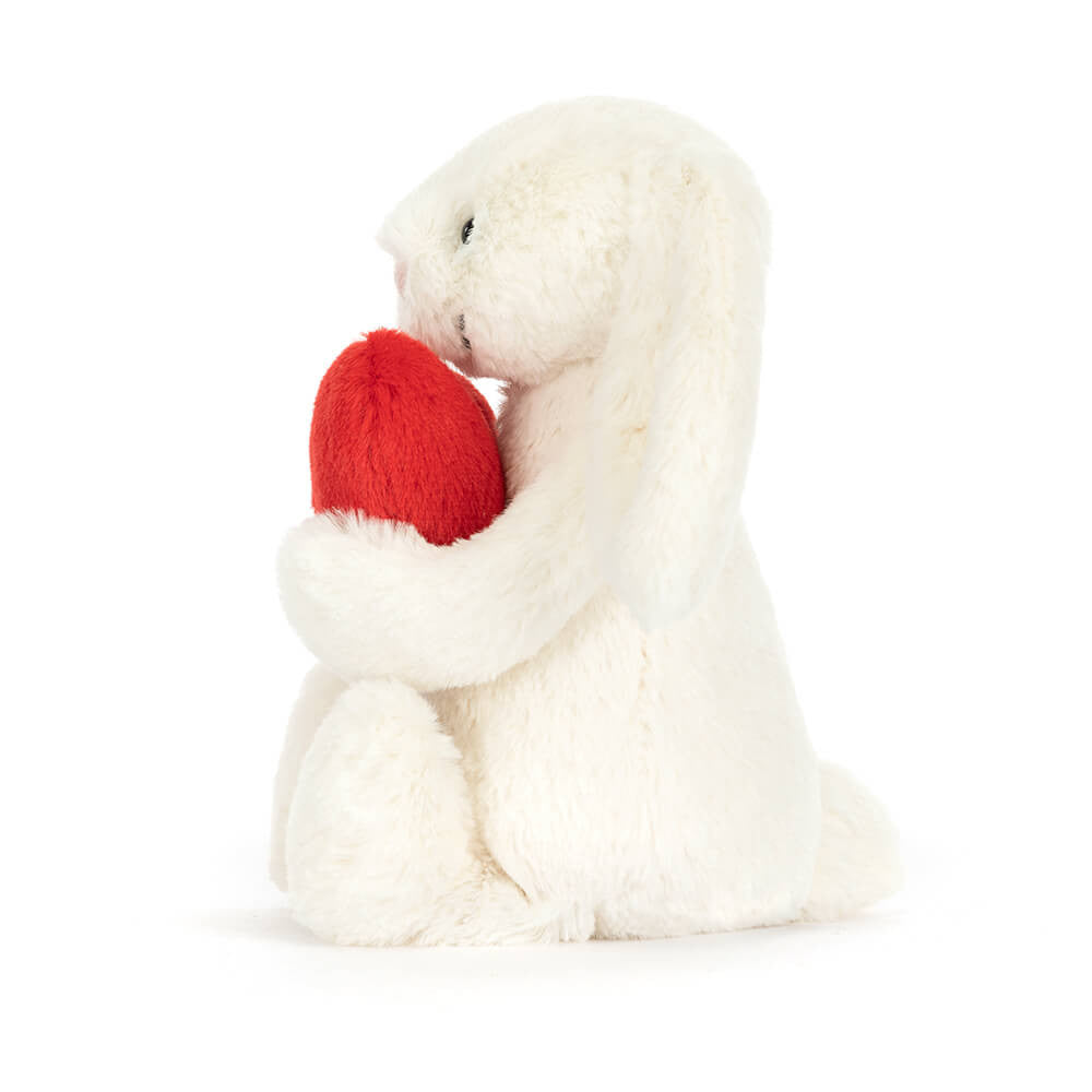 Lapin Bashful avec Coeur 12"