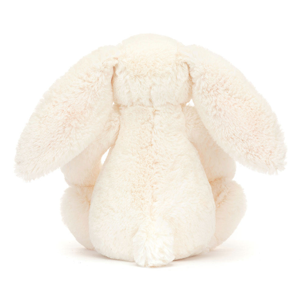 Bashful Floral Bunny, Cream 7"