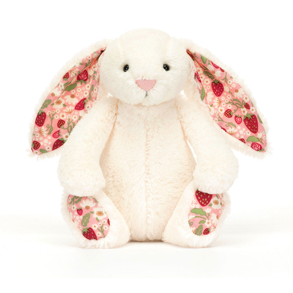 Bashful Floral Bunny, Cream 7"