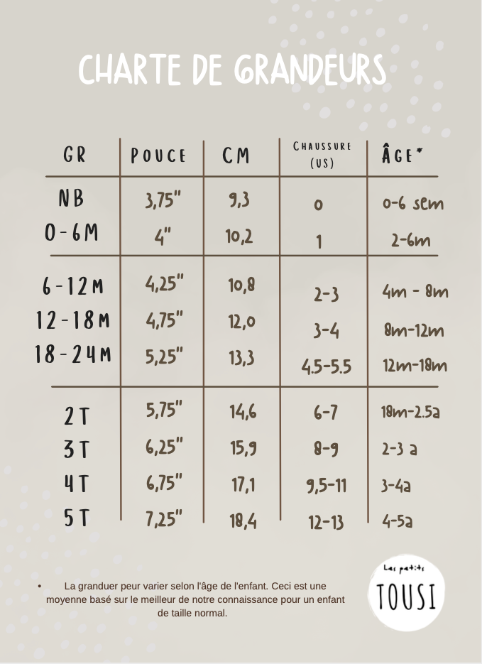 Size Chart Image