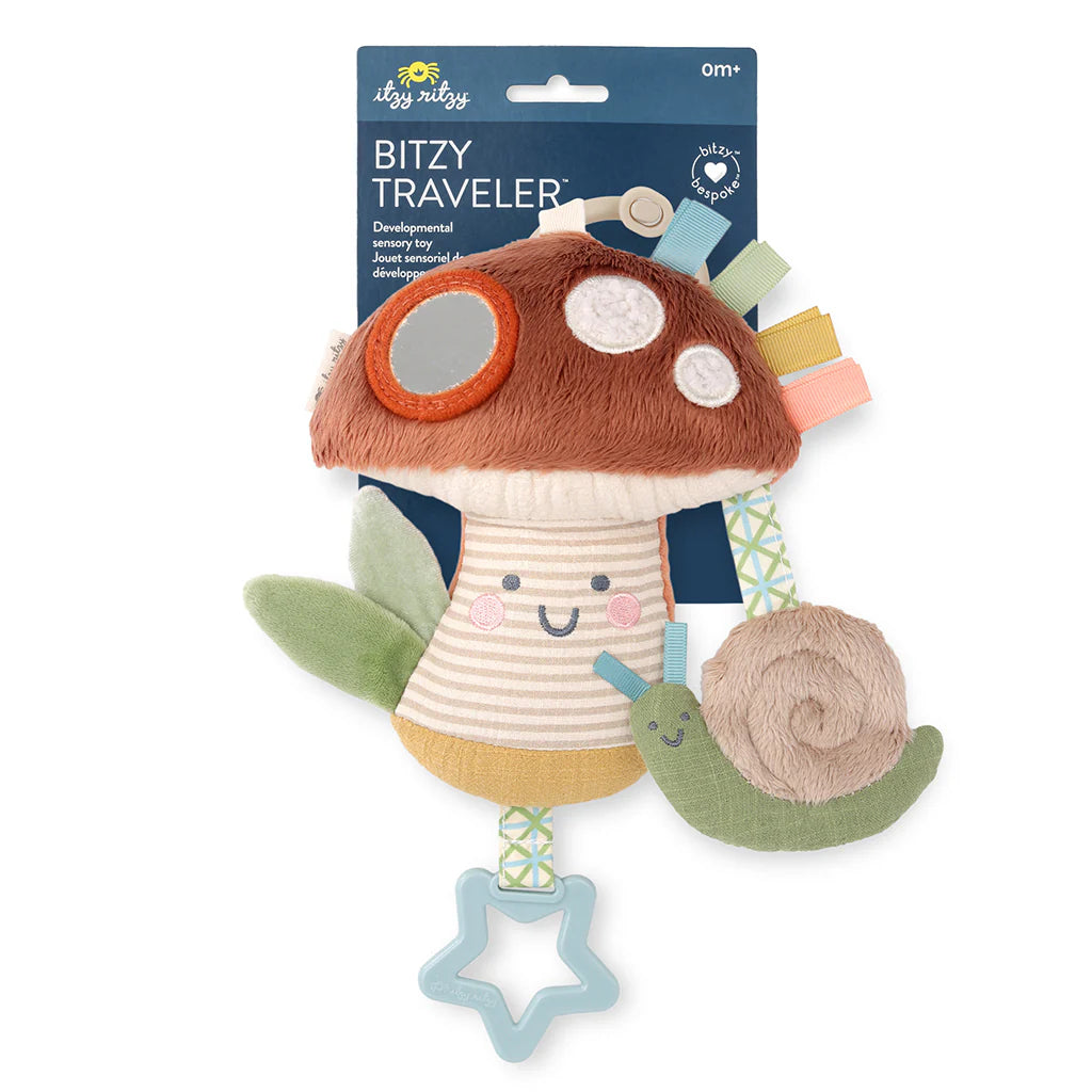 Sensory Travel Plush, Mushroom