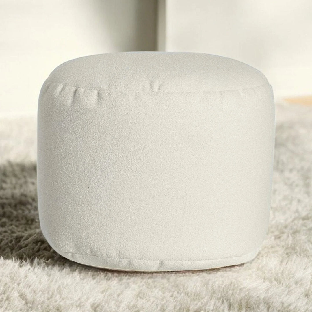 Round Ottoman and Footrest, Paloma Collection