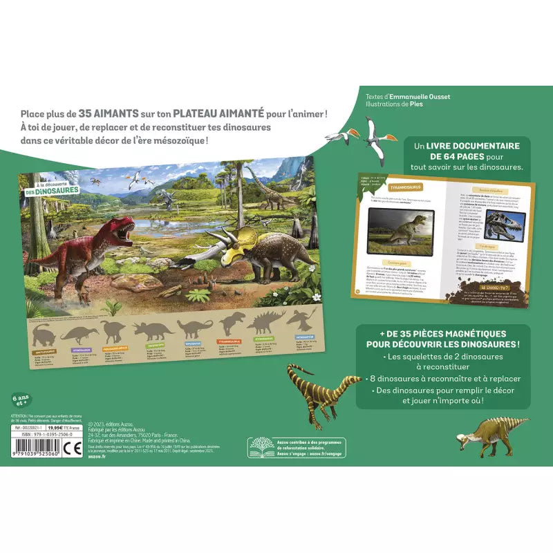 Auzou - Coffret Documentaire, À la Découverte des Dinosaures