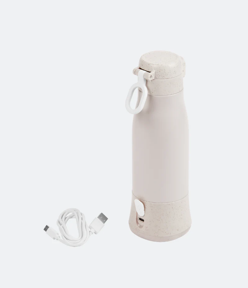 Babymoov - Portable Rechargeable Moov & Feed Bottle Warmer, Mineral Beige