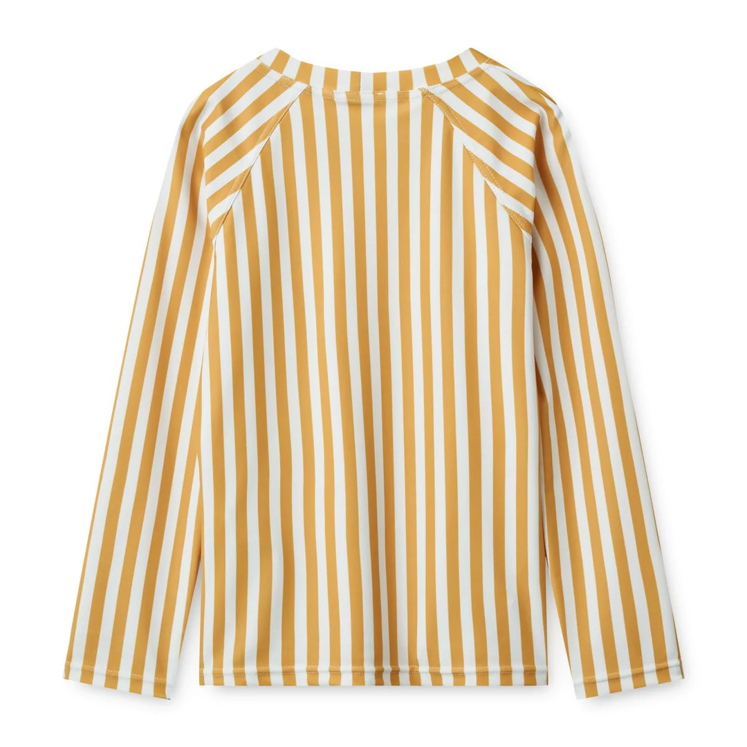 Liewood - Noah Pool Shirt, Yellow Mellow and White