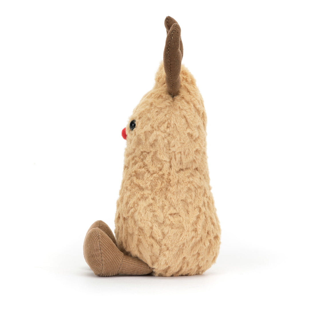 Jellycat - Arachide Amusante en Costume de Renne 6"