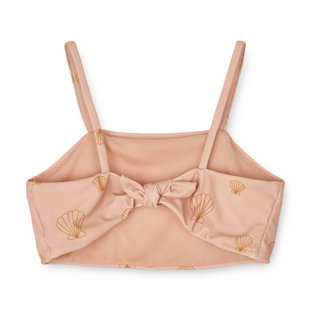 Liewood - Maillot de Bain Deux Pièces Lucette, Coquillages Rose Pâle