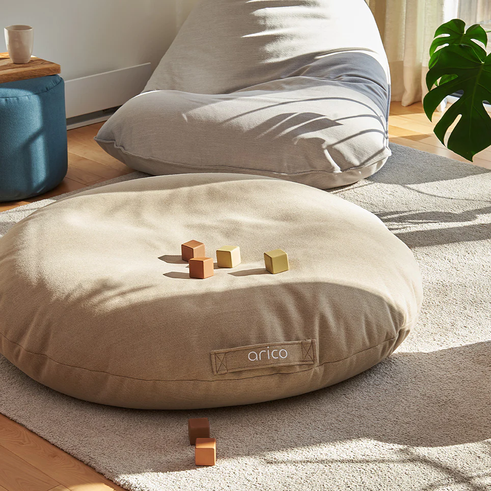 Coussin de Sol en Billes, Sahara