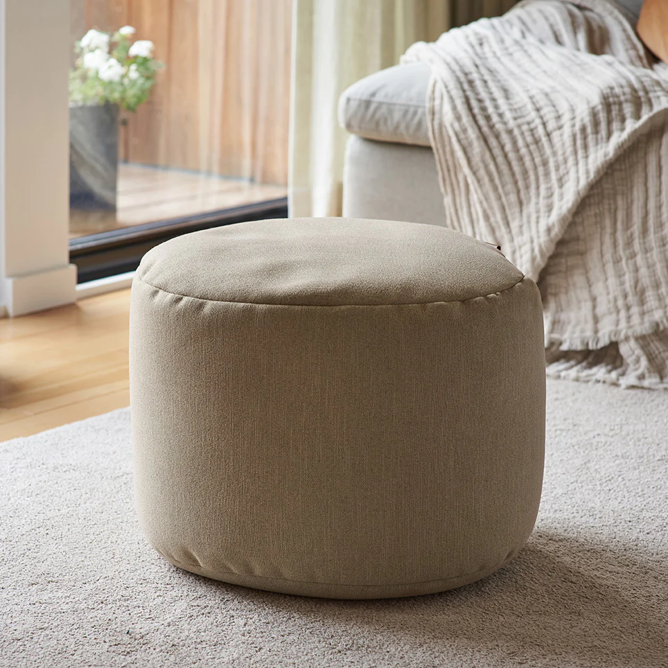 Pouf Repose-Pieds en Billes, Sahara