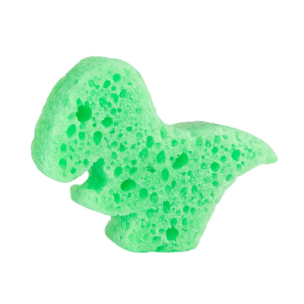 Spongellé - Éponge de Corps Infusée de Gel Douche, Tommy le T-Rex