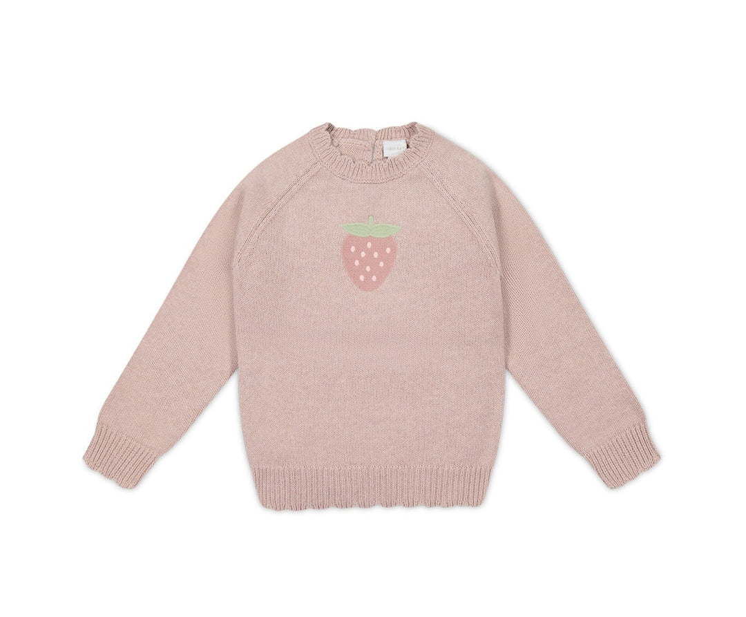 Jamie Kay - Chandail en Tricot Audrey, Fraise