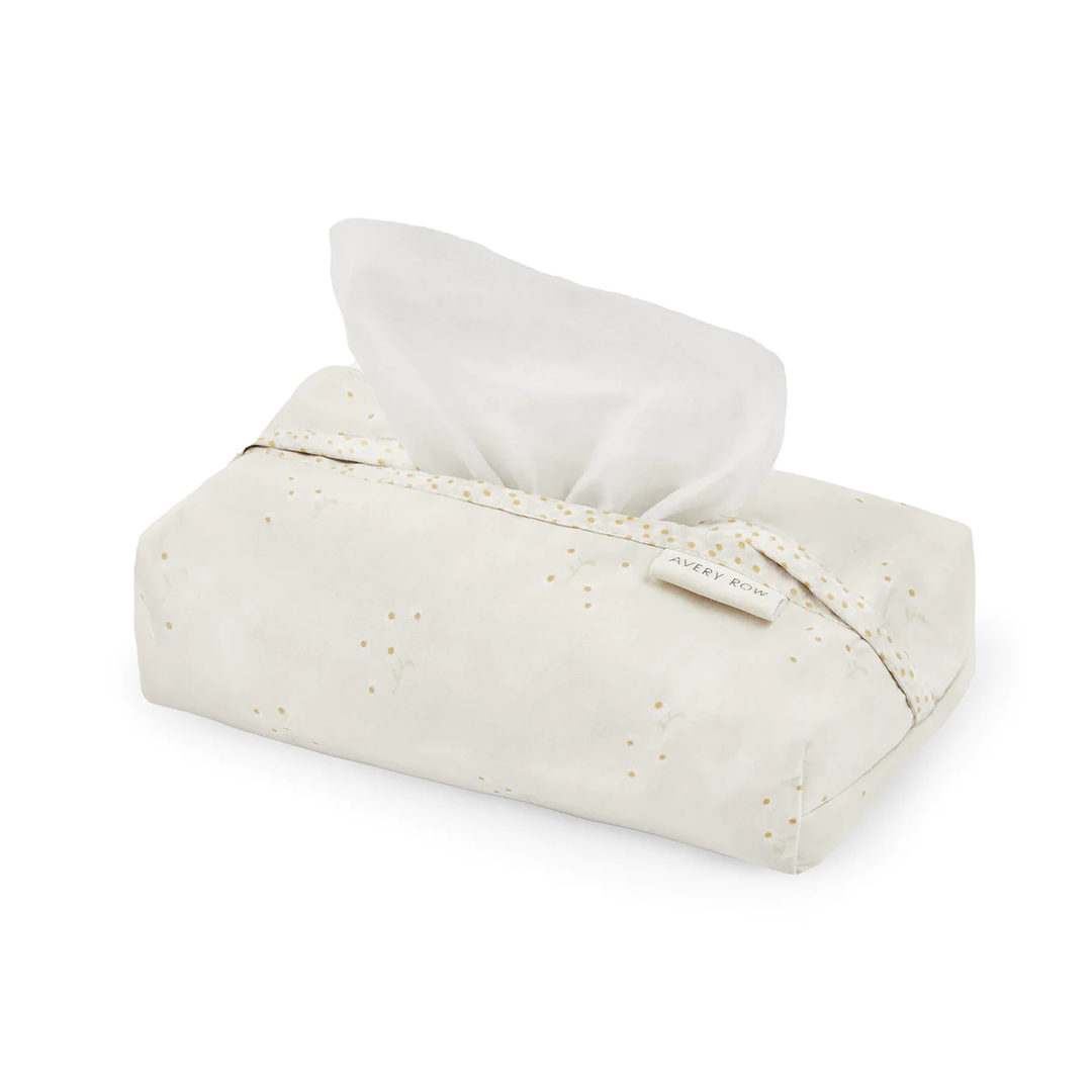 Avery Row - Baby Wipes Cover, Wild Chamomile