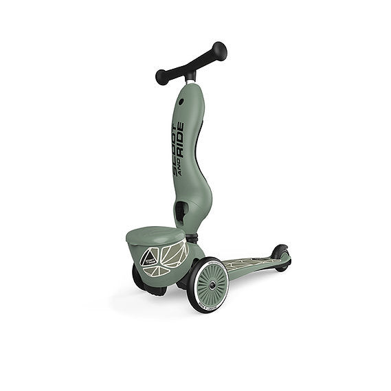 Trottinette 2-en-1 Highwaykick 1 Lifestyle, Lignes Vertes