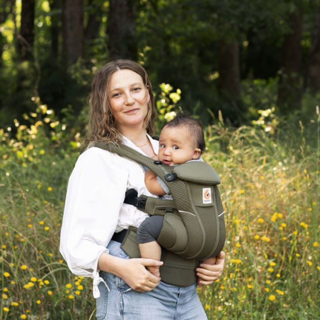 Ergobaby - Omni Breeze Baby Carrier, Olive Green