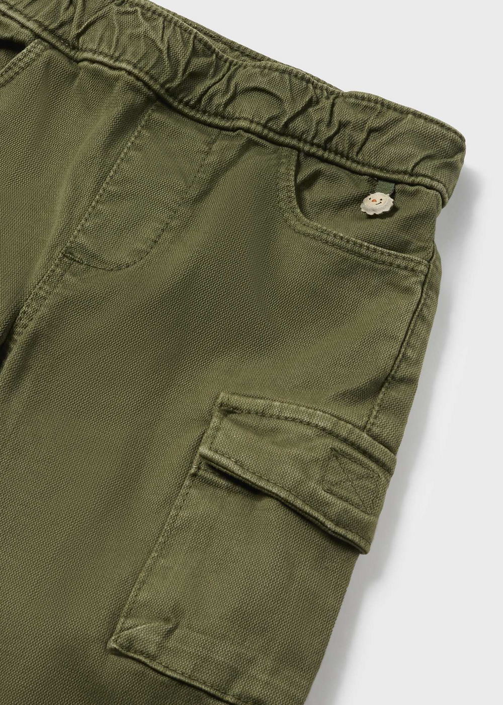 Mayoral - Pantalon Structuré à Poches, Vert Forêt