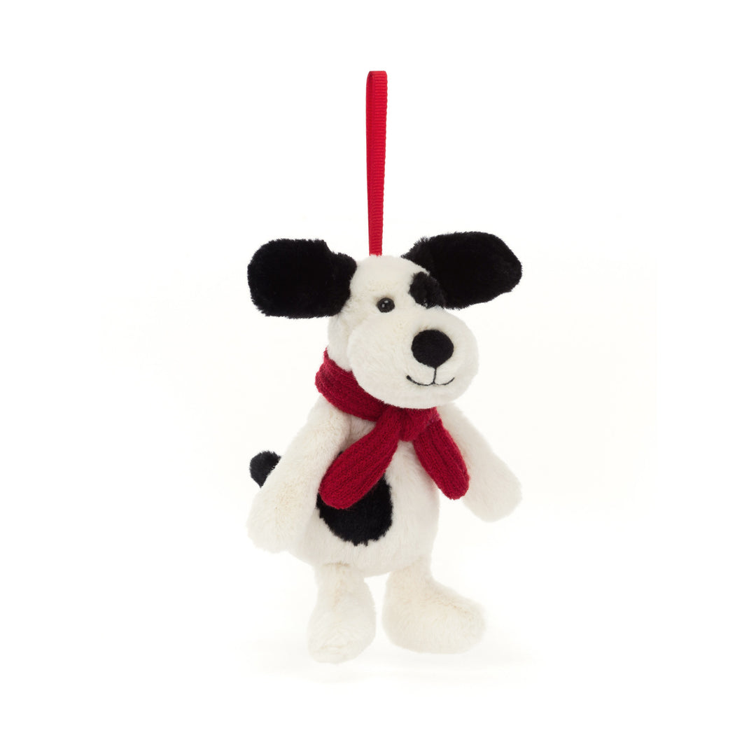 Jellycat - Décoration de Noël, Chiot Bashful 5"